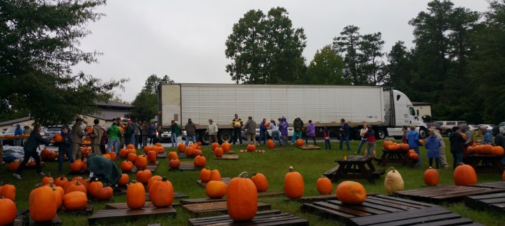 Please pass the pumpkin.